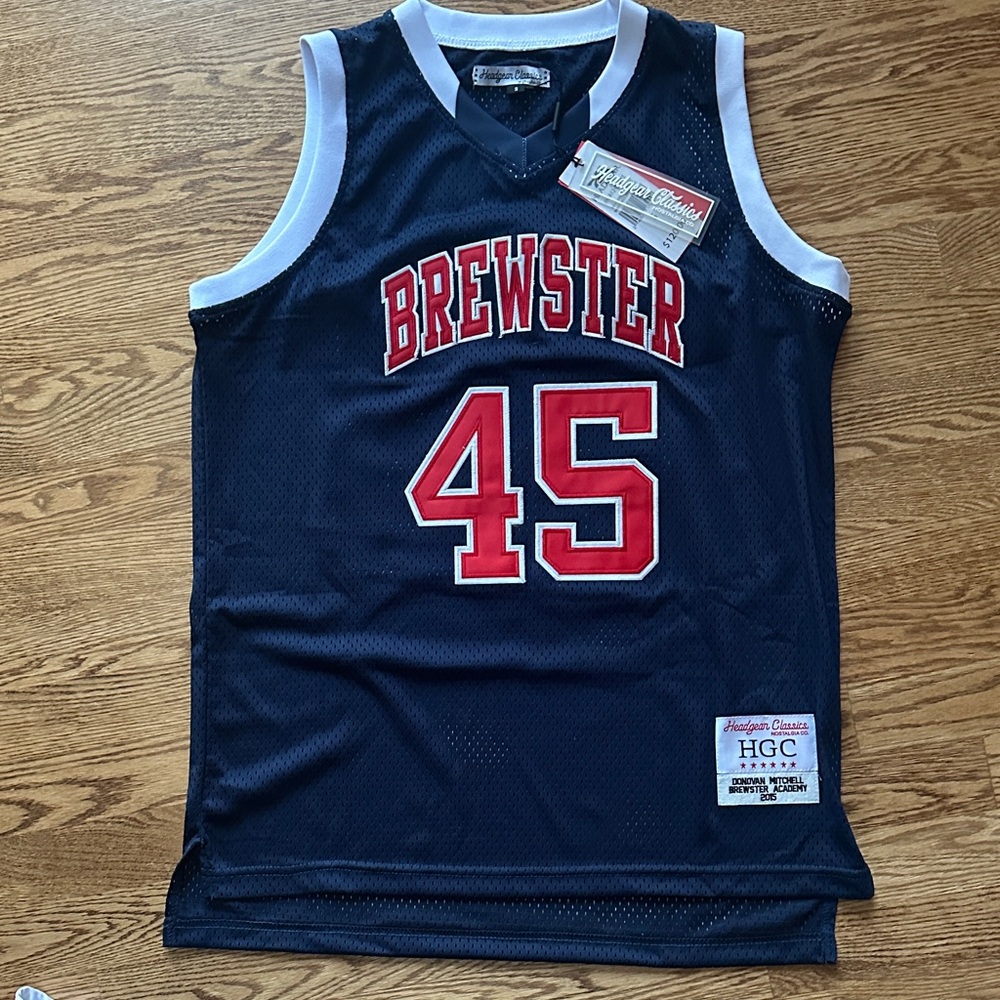HGC Brewster Black and Red Men's Jersey